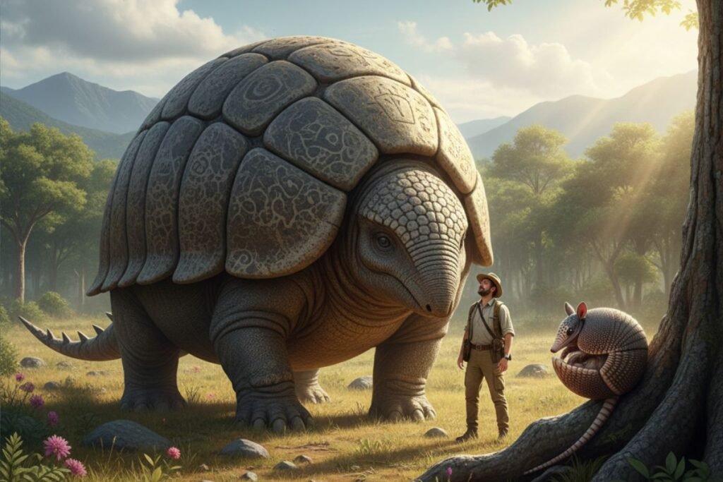 Seniau jie buvo didžiausi gyvūnai, palyginus su šiais laikais. Kodėl jie taip drastiškai sumažėjo? Šarvuočiai